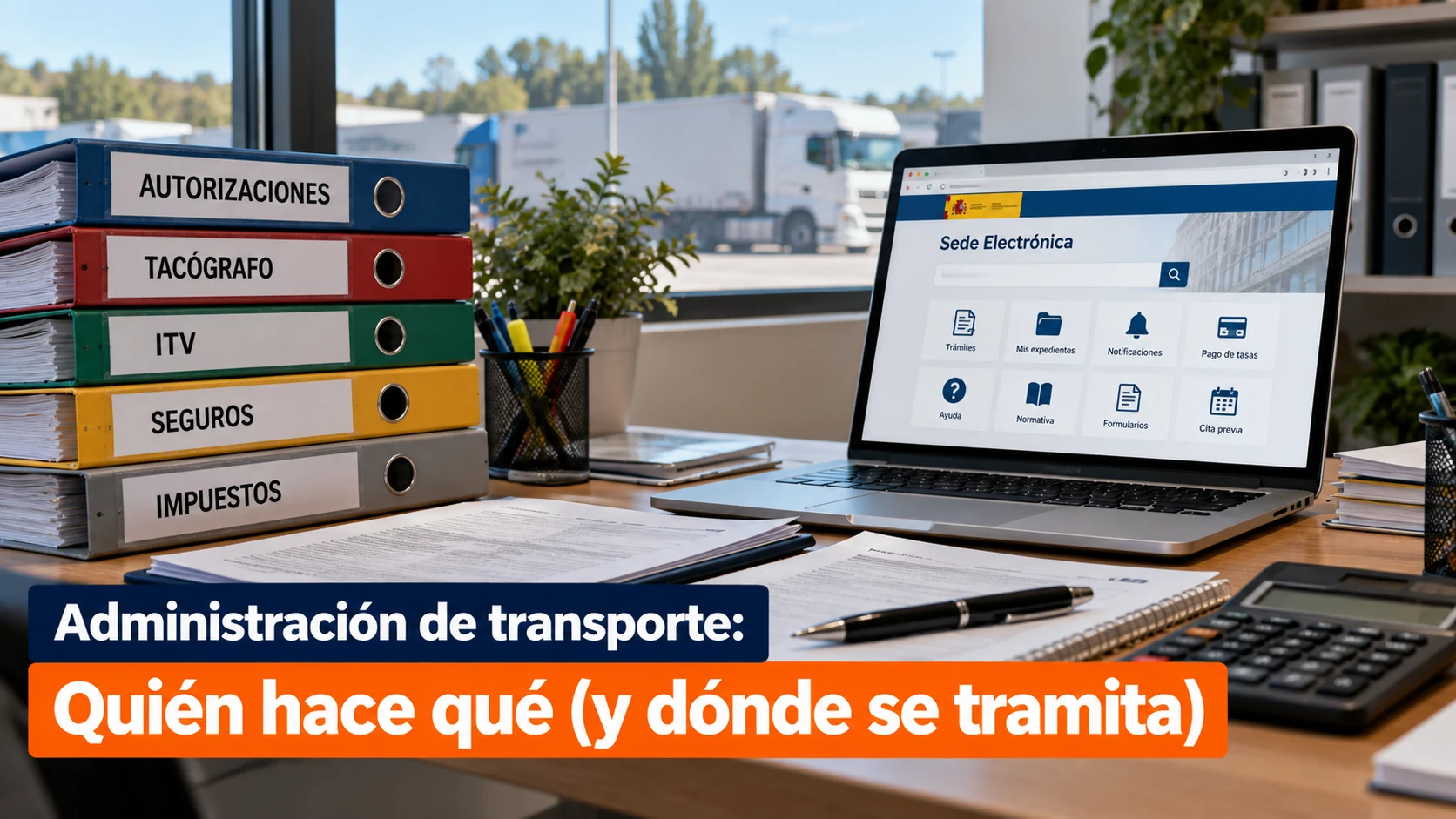 Administración de transporte: quién hace qué (y dónde se tramita)