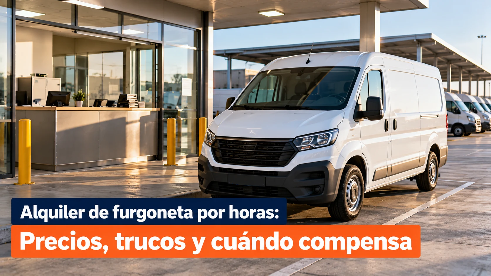 Alquiler de furgoneta por horas: precios, trucos y cuándo compensa