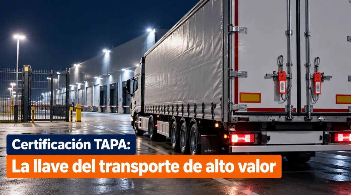Certificación TAPA: la llave del transporte de alto valor