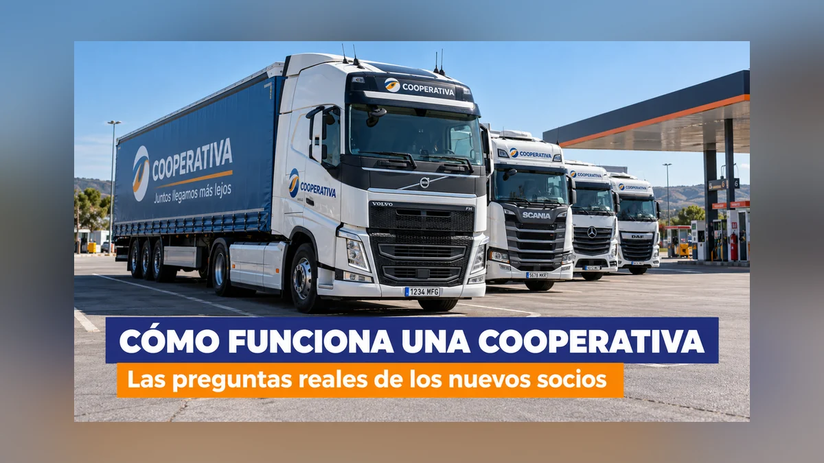 Cómo funciona una cooperativa de transporte