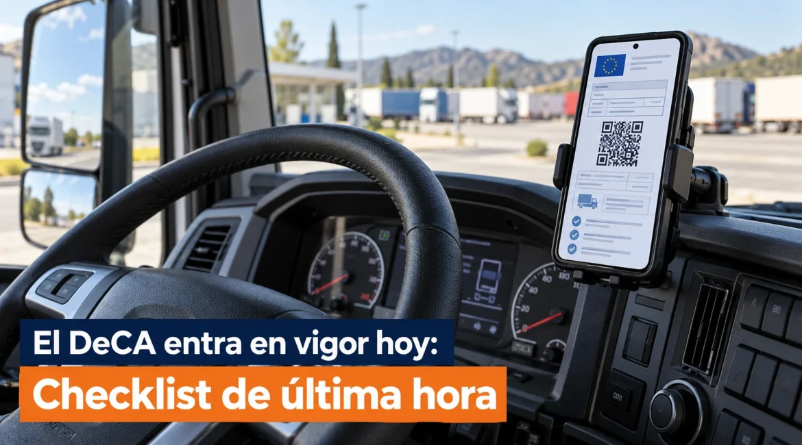 El DeCA entra en vigor hoy: checklist de última hora