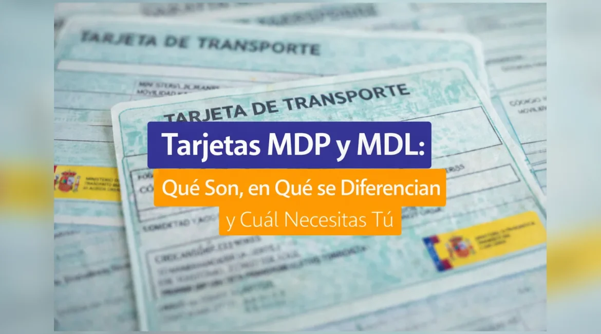 Diferencia entre la tarjeta de transporte MDP y MDL: documento de la tarjeta de transporte