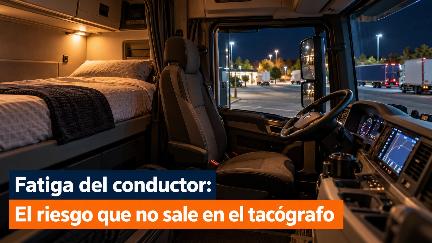 Fatiga del conductor: el riesgo que no sale en el tacógrafo