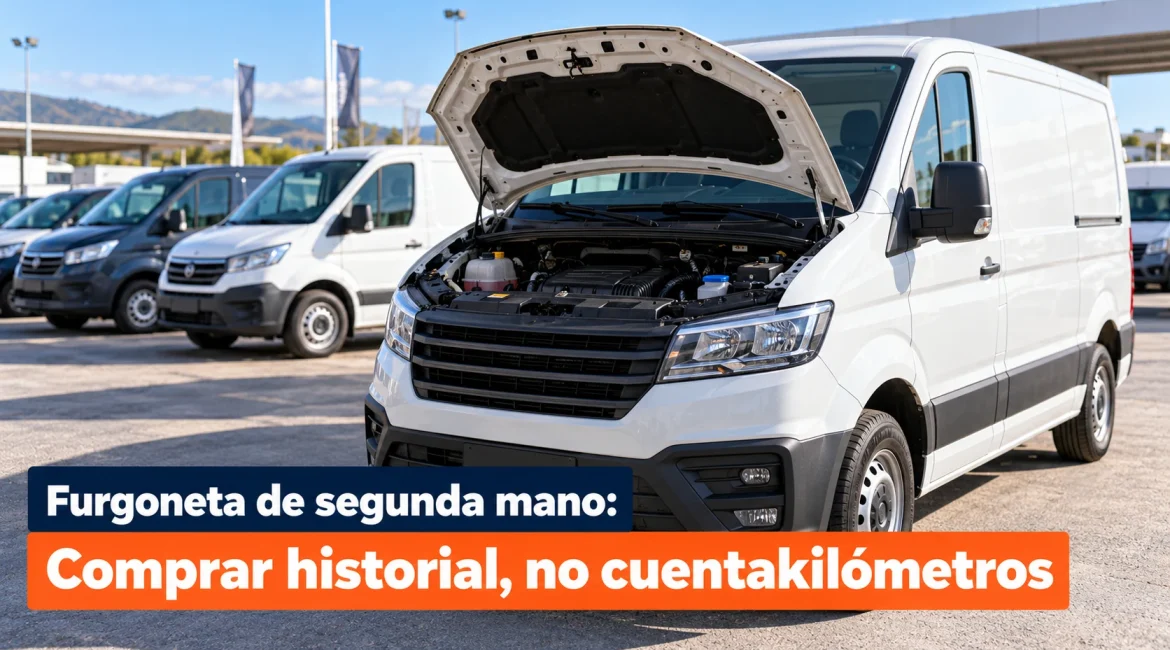 Furgoneta de segunda mano: comprar historial, no cuentakilómetros