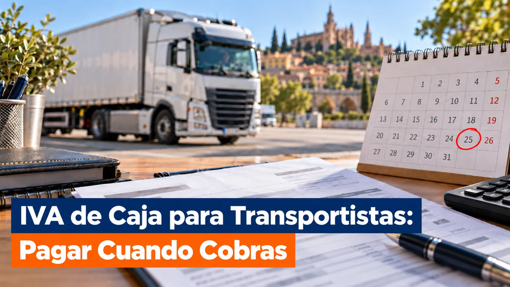 IVA de Caja para Transportistas: Pagar Cuando Cobras
