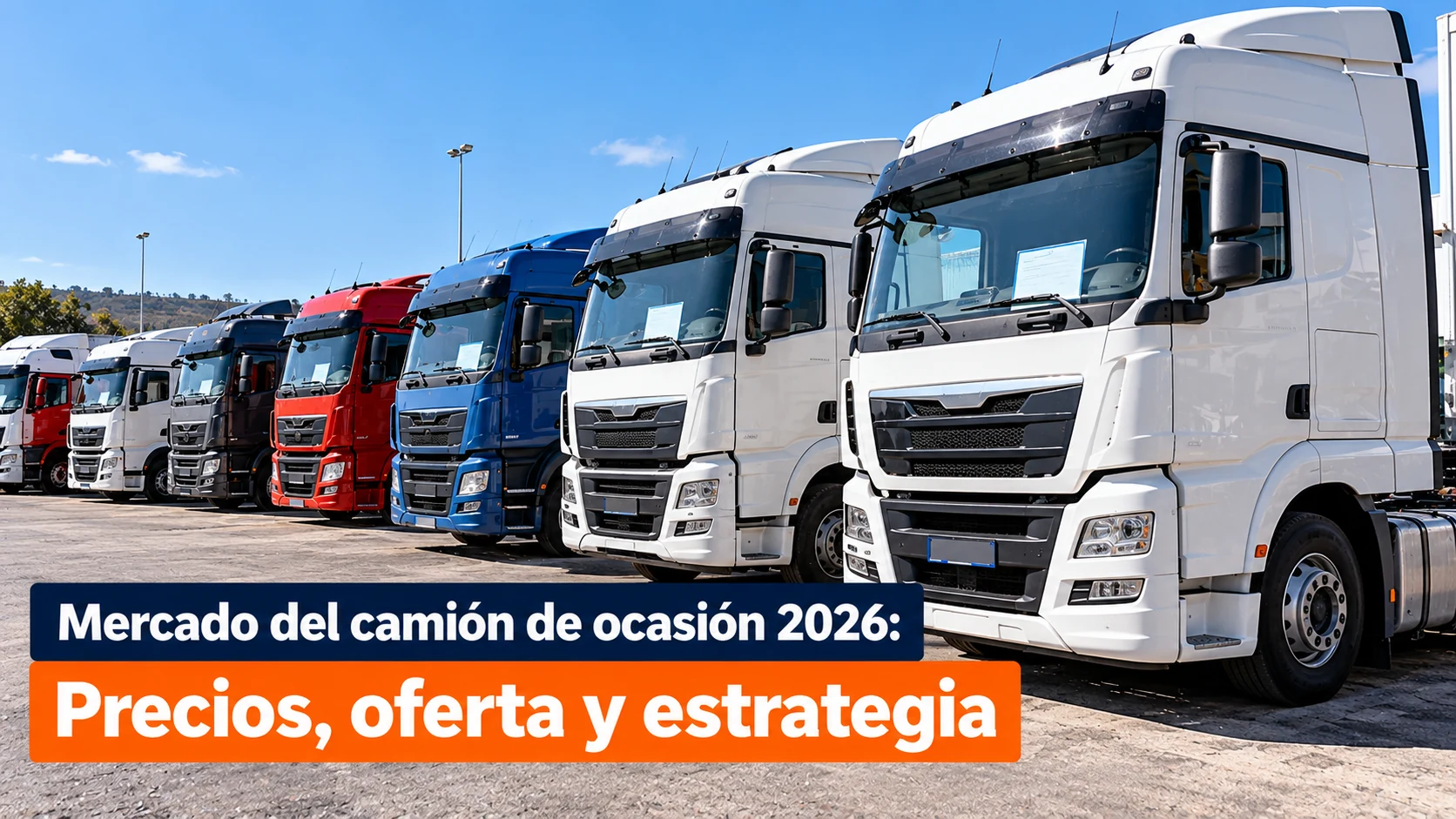 Mercado del camión de ocasión 2026: precios, oferta y estrategia