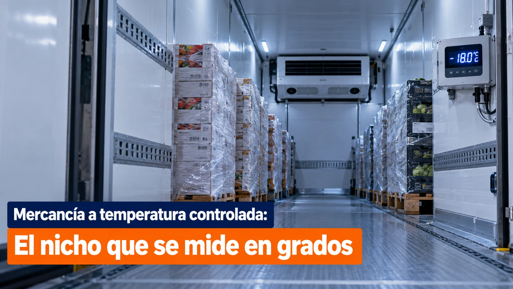 Mercancía a temperatura controlada: el nicho que se mide en grados