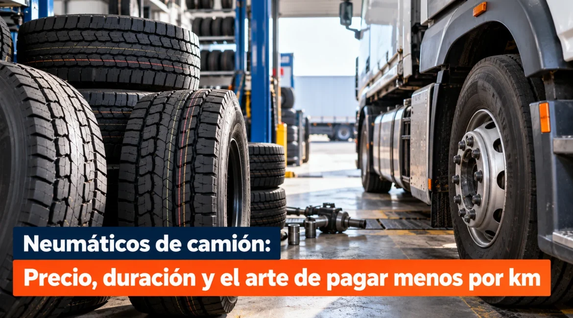 Neumáticos de camión: precio, duración y el arte de pagar menos por km