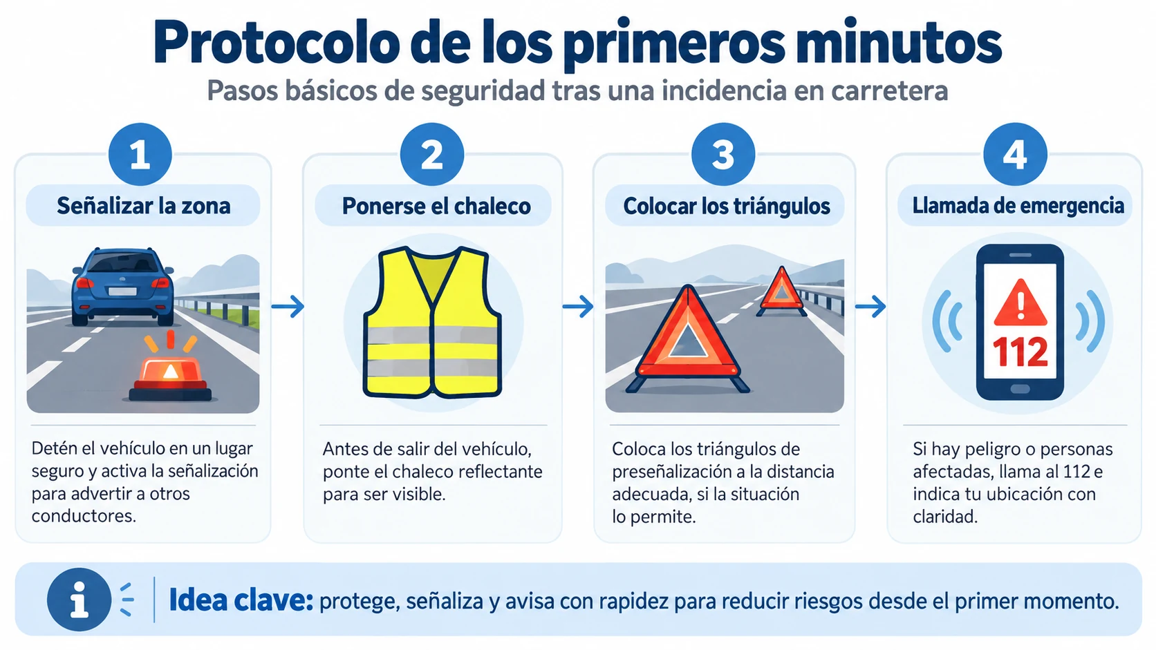 Los primeros diez minutos: el protocolo