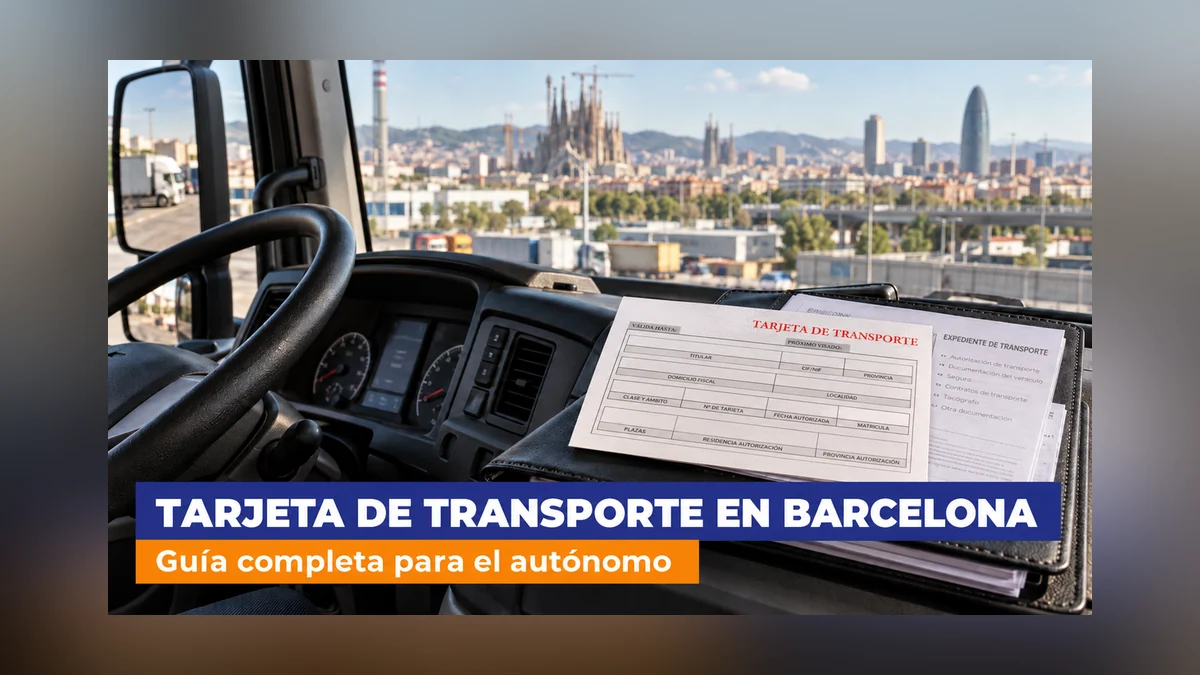 Tarjeta de transporte en Barcelona: documentación sobre el salpicadero con la Sagrada Familia al fondo