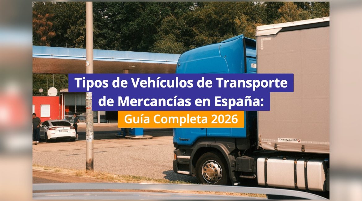 Tipos de Vehículos de Transporte de Mercancías en España: Guía Completa 2026